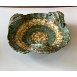 Vintage Czech Art Deco Ditmar Urbach Pottery Bowl